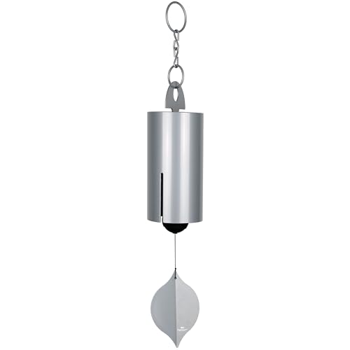 Heroic Windbell Wind Chime for Outside 40" Large Grey