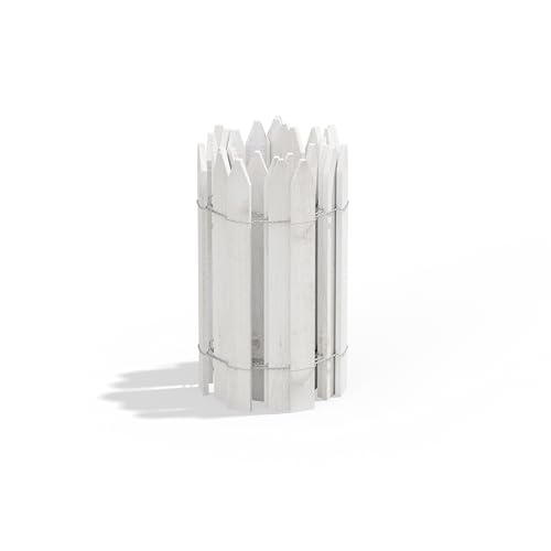 Cedar Wood Garden Picket Fence (2 Count)