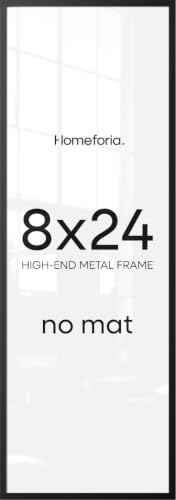 8x24 Black Panoramic Picture Frame (2 Count)
