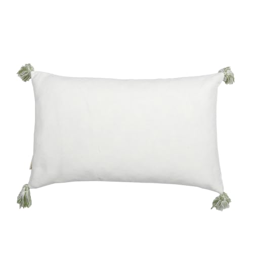 Boho Pillow Covers 12X20 Inch Boho Tufted Throw Pillow Covers Decorative Tassels Cushion Cover Farmhouse Pillow Case for Couch Sofa Bed Living Room Bedroom