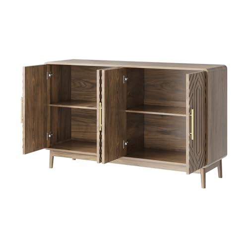 55" Modern Sideboard Cabinet with Storage