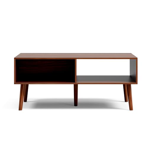 Coffee Table with Fluted Drawer