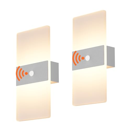 2 Pack Motion Sensor Wall Lights (2 Count)