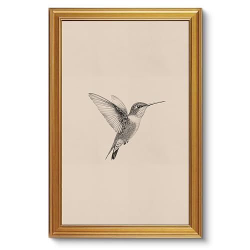 Vintage Gold Framed Wall Art for Living Room