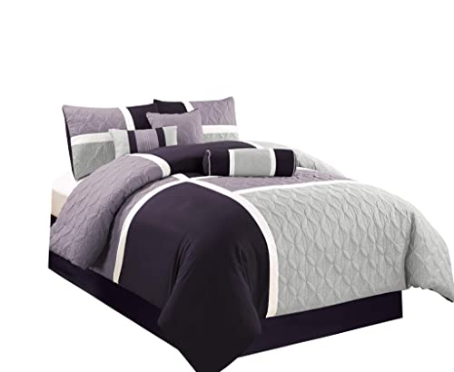 Upland 7 Piece Quilted Patchwork Comforter Set