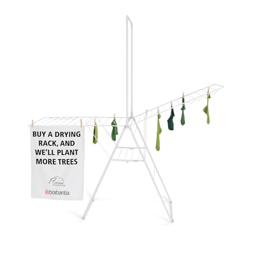HangOn Clothes Drying Rack with Garment Rail