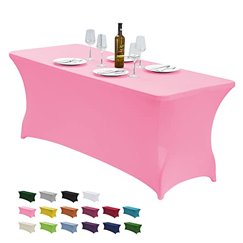 4FT Stretch Spandex Fitted Tablecloth