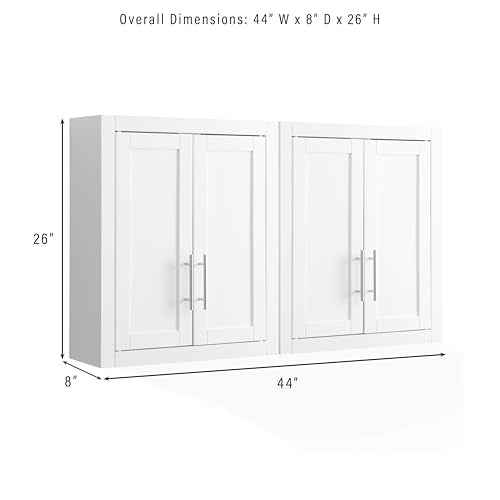 Savannah 2 Piece Wall Cabinet Set