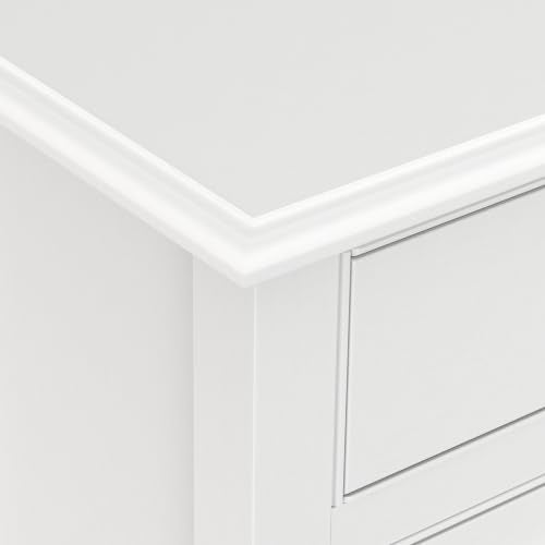 Connaught 40" Wide Solid Wood Storage Cabinet in White