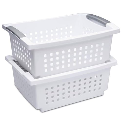 Medium Stacking Basket (4 Count)