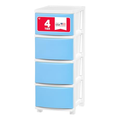 4 Drawer Slim Narrow Storage Organizer