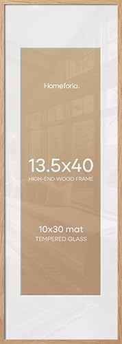 13.5x40 Natural Oak Frame