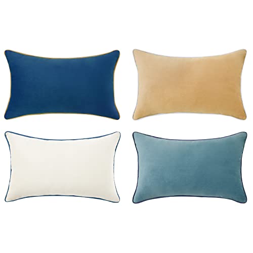 Decorative Throw Pillow Covers Cushion Cases (4 Count)