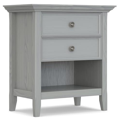 Amherst 24" Bedside Table in Rustic Natural Aged Brown