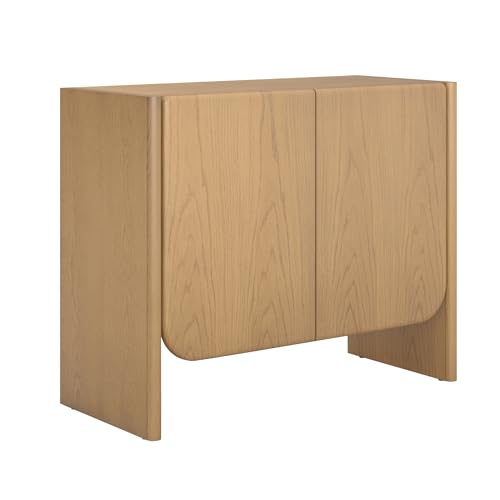 Jacala Mid Century Modern Entryway Storage Cabinet with Doors