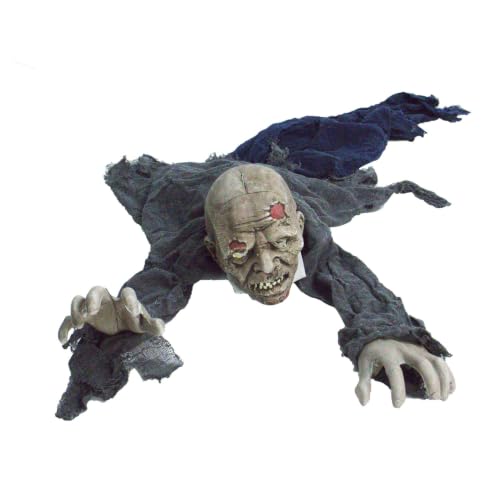 55" Crawling Zombie Halloween Animatronic (55" Crawling Zombie)