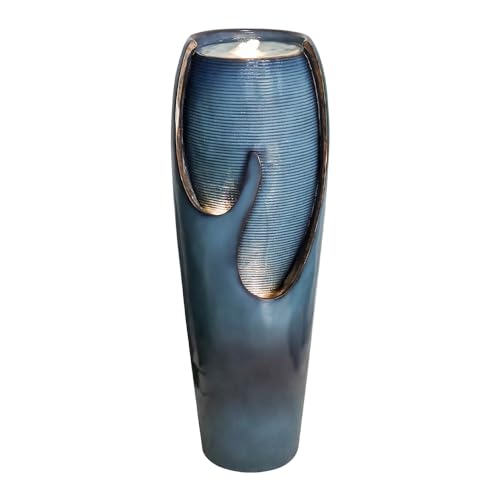 38.7”Tall Outdoor Water Fountains and Waterfalls