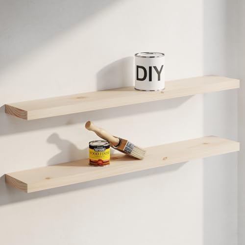 42 Inch DIY Floating Shelves (3 Count)