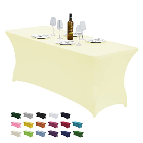 8FT Stretch Spandex Fitted Tablecloth