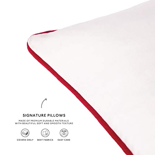 Christmas Decorative Throw Pillow Covers Cushion Cases (4 Count)