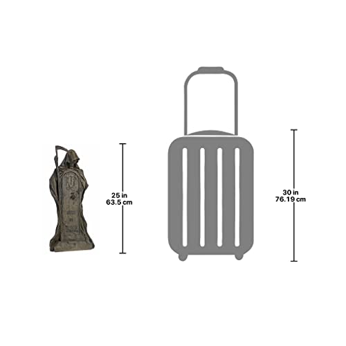 Rest in Pieces Grim Reaper Tombstone Statue