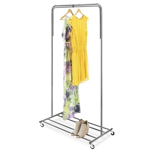 Garment Rack Convertible Single to Double Rod