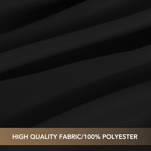 Black Tablecloths Rectangular (8 Count)