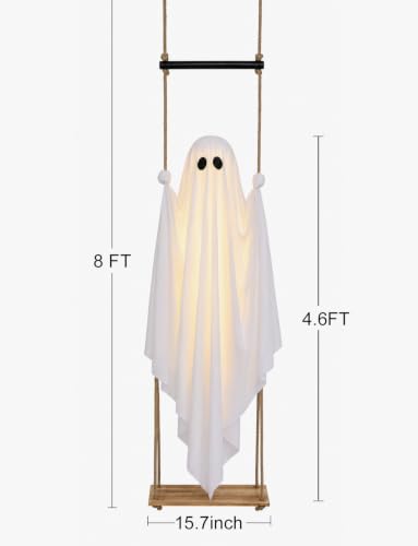 Halloween Decorations Outdoor 4.6FT Large Pre (Large)