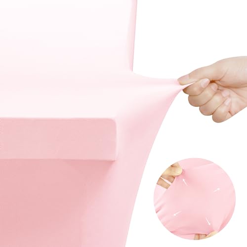 Spandex Table Cloth 2 Pack [8FT (2 Count)