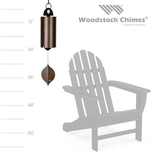 Woodstock Wind Chimes Heroic Windbell Wind Chimes for Outside