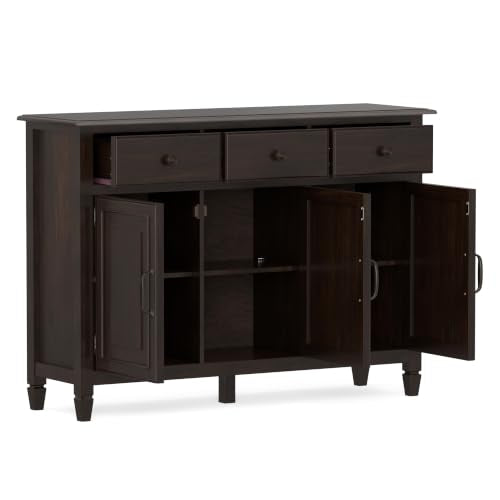 Connaught 51" Solid Wood Cabinet in Chestnut Brown
