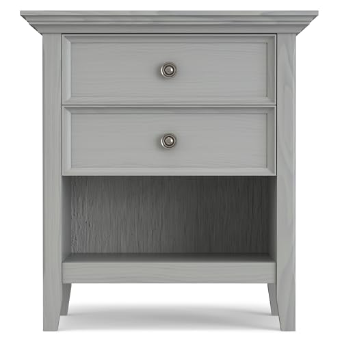 Amherst 24" Bedside Table in Rustic Natural Aged Brown