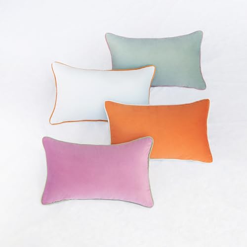 Decorative Throw Pillow Covers Cushion Cases (4 Count)