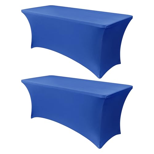 4ft Stretch Spandex Table Cover (2 Count)
