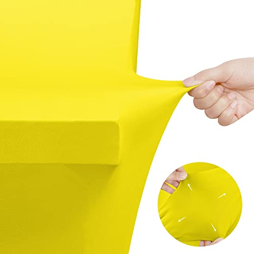 Spandex Table Cloth 2 Pack [6FT (2 Count)