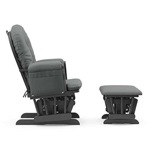 Premium Hoop Glider & Ottoman