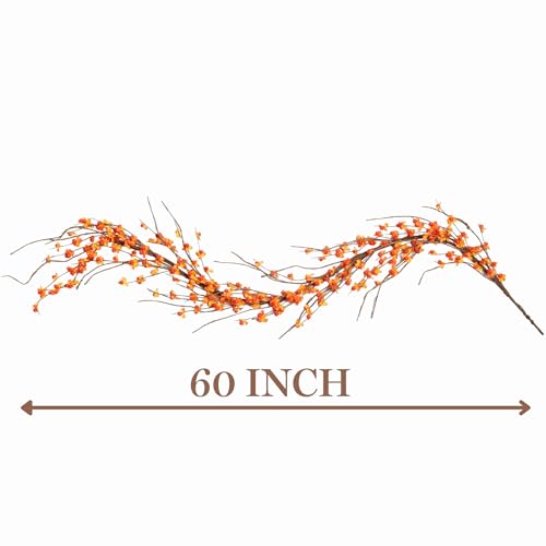 Artificial Bittersweet Garland for Fall Décor 60