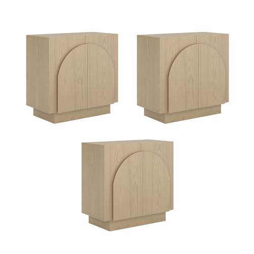 Iris Mid Century Modern Credenza (3 Count)