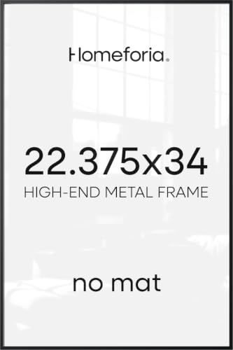 22.375x34 Black Puzzle Poster Frame (2 Count)