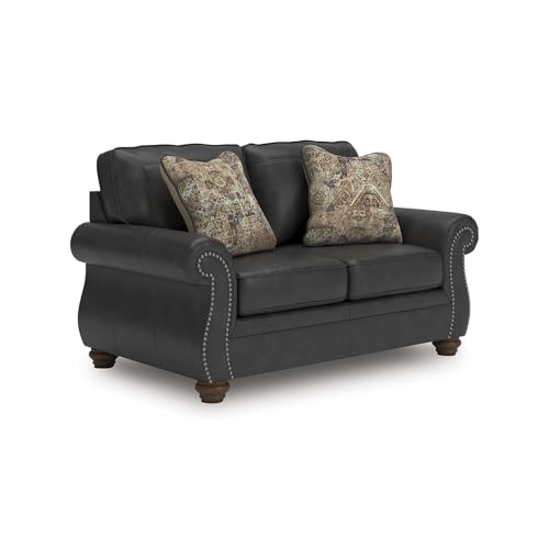 Faux Leather Loveseat Sofa Couch