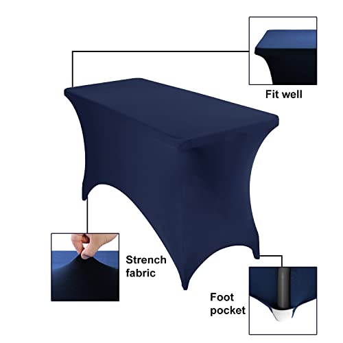 Spandex 4ft Waterproof Table Cover for Party