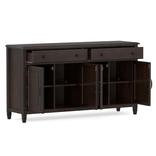 Connaught 67" Sideboard Cabinet in Dark Chestnut Brown