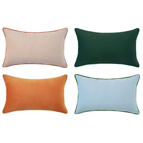 Decorative Throw Pillow Covers Cushion Cases (4 Count)