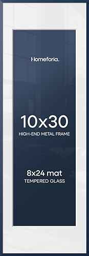 10x30 Blue Picture Frame