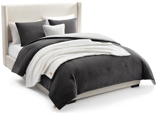 Remina Queen Comforter Set with Throw Blanket & Pillow