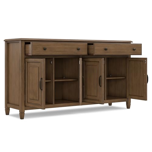 Connaught 67" Sideboard in Rustic Natural Aged Brown