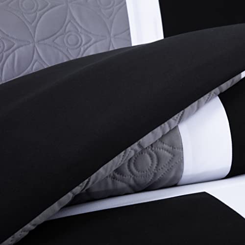 Upland 7 Piece Quilted Patchwork Comforter Set