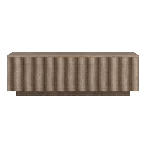 48" Modern Fluted Coffee Table