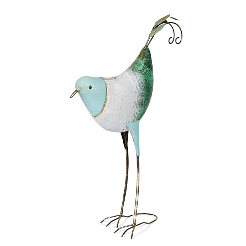 MCC702 Head Down Metal Bird Outdoor Statue