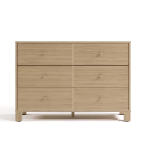 California 6 Drawer Double Dresser
